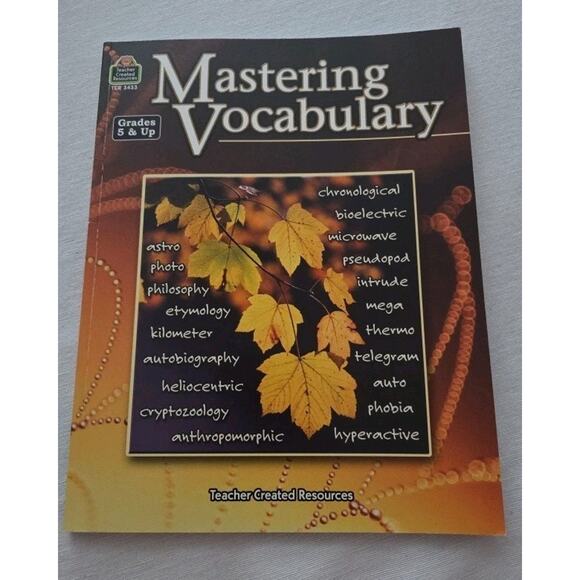 Lot Of Vocabulary Books Homeschool 3rd - 6th Grade Tutoring Book Lot TCR McGraw - Picture 3 of 9